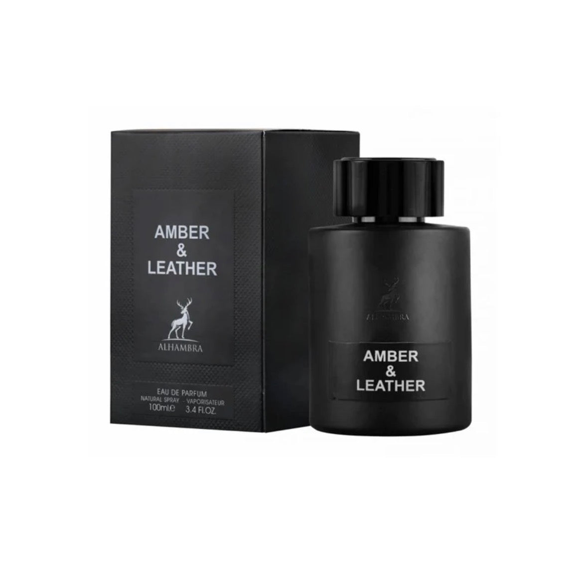MAISON ALHAMBRA AMBER AND LEATHER