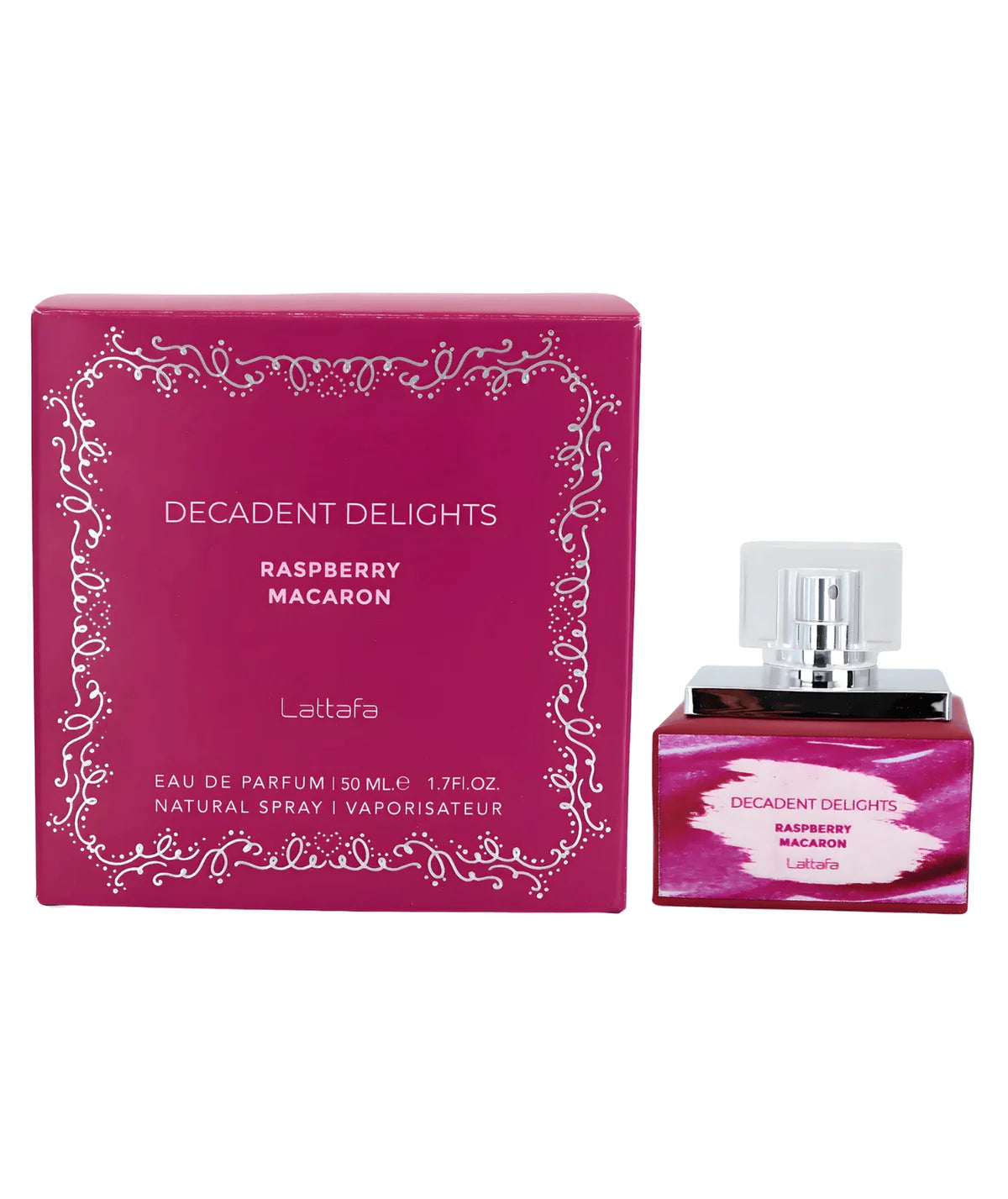 LATTAFA DECADENT DELIGHTS RASPBERRY MACARON